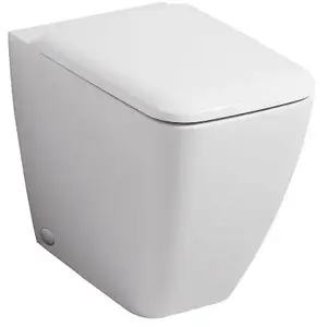Geberit, Cuvette toilettes + bidet, iCon Square WC au sol, chasse deau...Vendu pargalaxus