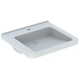 Lavabo GEBERIT Renova Comfort Square - Sans trop plein - 60 x 55 cm - ...Vendu pargalaxus