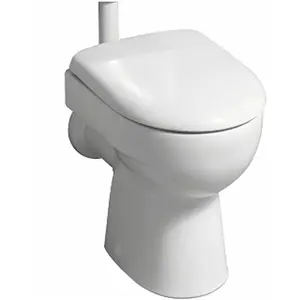 Geberit, Cuvette toilettes + bidet, WC à l'anglaise Renova Plan blanc ...