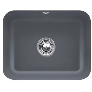 Villeroy & Boch, Évier, Villeroy&Boch Evier, Evier de cuisine Cisterna 60C Graphite 550x440mm, Largeur meuble bas 60cm (44 cm, 55 cm) pas cher