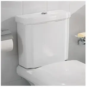 Réservoir WC avec 3/6L VILLEROY & BOCH Hommage blanc brillant