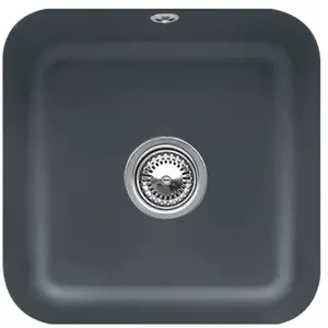 Evier 1 bac VILLEROY ET BOCH Cisterna 50 Graphite CeramicPlus avec vid...Vendu pargalaxus