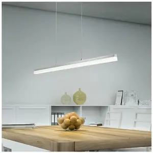 Helestra suspension Moya en aluminium mat 30w 2645lm pas cher