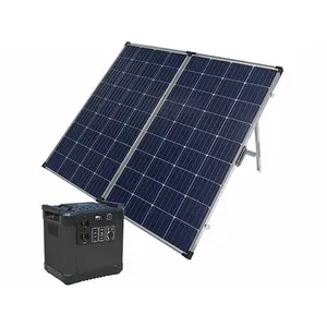 REVOLT Batterie nomade 455 Ah avec panneau solaire pliable 260 W