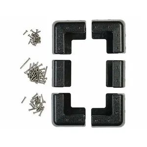 REVOLT Matériel de fixation pour panneau solaire en aluminium - coloris noir