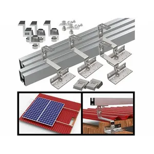 REVOLT Kit de montage de toit pour 1 panneau solaire