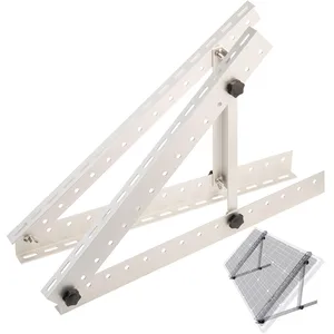 REVOLT Support réglable en aluminium pour panneau solaire jusqu à 55,6...