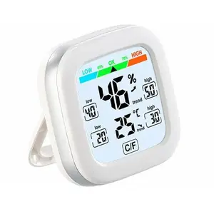 INFACTORY Thermomètre-hygromètre numérique avec affichage de l'indice de confort