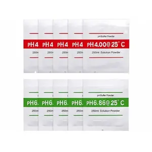 AGT 10 solutions de calibrage pour pH-mètre pH 4,00 / pH 6,86 pas cher