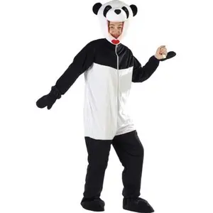 Costume de Panda en fourrure synthétique pas cher