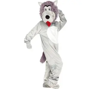 Costume de loup en fourrure synthétique pas cher