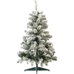 Infactory Sapin de Noël style ''enneigé'' 120 cm, 199 branches pas cher