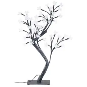 LUNARTEC Arbre lumineux à LED avec 48 fleurs pas cher