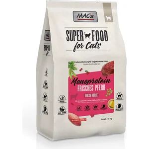 Comparateur de prix : MAC's Superfood Kattenvoer - Mono Proteïne Paardenvlees - 7 kg - Kattenbrokken