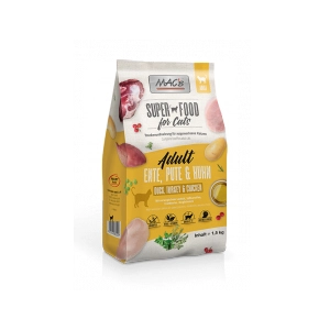 1,5kg canard, dinde & poulet MAC's nourriture pour chat sans céréales pas cher