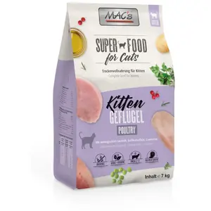 Comparateur de prix : MAC's superfood pour les chats Kitten - 7 kg