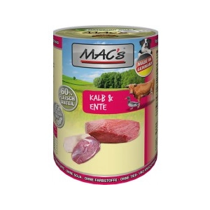 MAC's adulte superfood 6 x 400 g - veau, canard pas cher
