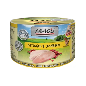 6x200g MAC's coeurs, foie - Pâtée pour chat pas cher