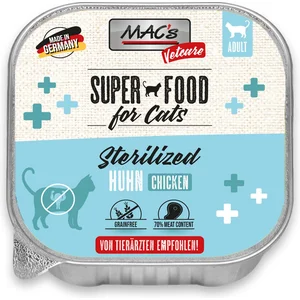 MAC's MAC s Vetcare Sterilized pour chat - poulet (16 x 100 g) pas cher