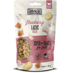 MAC's MAC’s Shakery Snacks pour chat - saumon (60 g) pas cher