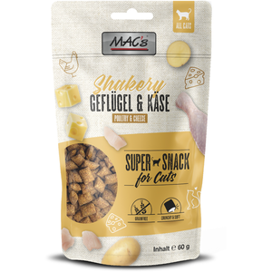 MAC's MAC’s Shakery Snacks pour chat - poulet, fromage (60 g) pas cher