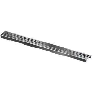TECE, Rigole de douche, Grille Drainline "basic", acier inoxydable bro...