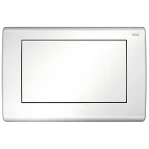 TECE, Plaque de déclenchement, Planus plaque de déclenchement WC technique à un seul débit blanc brillant pas cher