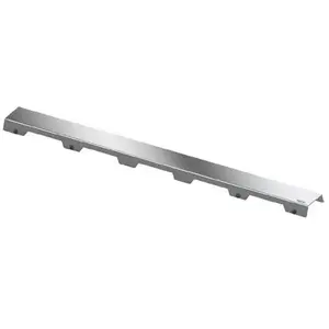 TECE Drainline 600882 Grille design « Steel II » Argenté 80 cm