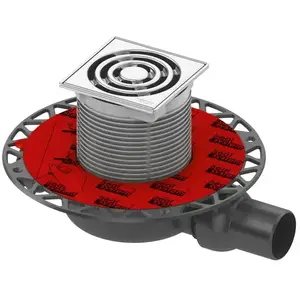 TECE, Rigole de douche, Tecedrainpoint S Drain Set112 Supe Flat (100 mm)