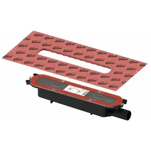 Tece - TeceDrainprofile - afvoer laag - DN 40 - horizontaal pas cher