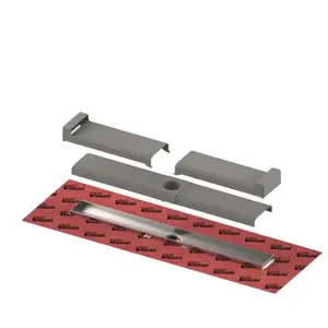 TECE, Rigole de douche, TECEdrainline-evo Caniveau de douche, corps de caniveau droit en acier inoxydable (900 mm) pas cher