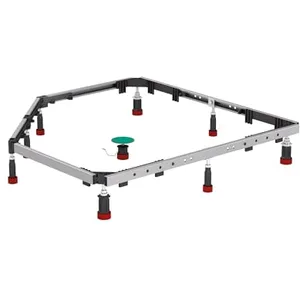 Mepa cadre 5 pans 1/4 de cercle/receveur extrafla boules pas cher
