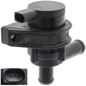 FEBI BILSTEIN Pompe de circulation d'eau, chauffage auxiliaire pour VOLKSWAGEN: Touran, Golf Cabriolet, Tiguan, Golf, Jetta, Eos, Passat (Ref: 49832)