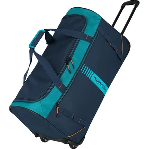 Comparateur de prix : Valise - travelite - Basic Active Trolley - Bleu/Orange - 70 cm - 86 L