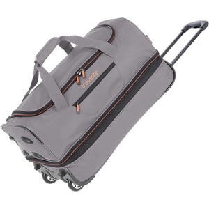 Comparateur de prix : Travelite Basics Wheeled Duffle 55 Expandable grey / green