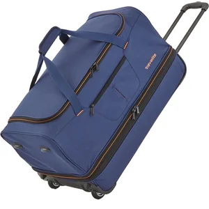 Comparateur de prix : Travelite Basics Wheeled Duffle 70 Expandable marine / orange