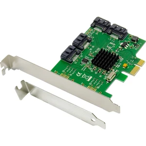 SANS Carte controleur Dawicontrol - DC-614E RAID RETAIL - PCI Card PCI-e DC-614e Raid 4 canaux SATA6G Retail pas cher
