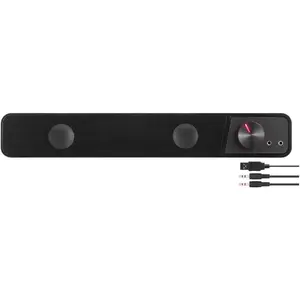 Speedlink BRIO - Barre de son stereo Noir pas cher