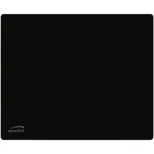 Speedlink HI-GENIC Mousepad - Tapis de souris   surface douce en tissu, revêtement ViralOff, noir pas cher