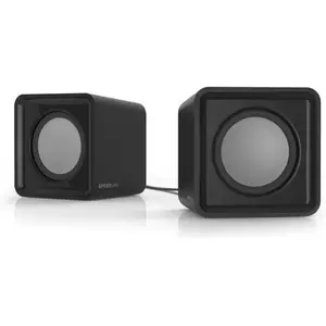 Speedlink TWOXO Stereo Speakers - Haut-Parleurs USB, Noir