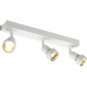 SLV PURI 3 plafondlamp Spotlamp 1x150W Wit 147381 pas cher
