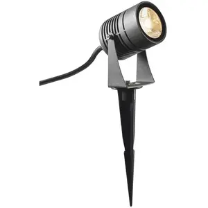SLV SPIK Lampe LED d'extérieur Anthracite IP55 3000 K 40°