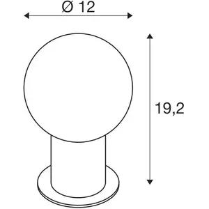 SLV, Lampe de table, Lampe de table (E14) pas cher