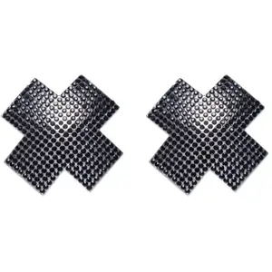 Cottelli Collection Nipple Jewellery Cross Zwart pas cher