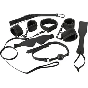 Bad Kitty   Bondage BDSM Set 7 Delig voor Koppels of Solo Gebruik   Zwart