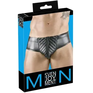 Svenjoyment Slip sexy ouvert Maten Noir M pas cher