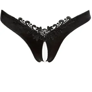 Cottelli Collection   Open Kruis String met Parel Spreider voor Spanni...Vendu parbol