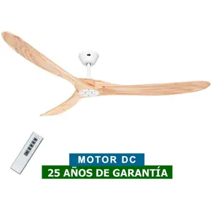 Casafan - Ventilateur de plafond 318020 eco genuino 180cm bois naturel/blancVendu paramazon
