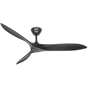 Comparateur de prix : Casafan - Ventilateur de plafond eco airscrew 315245 152cm noir mat