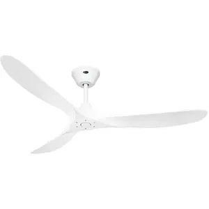 Casafan - Ventilateur de plafond 315228 eco genuino 152cm blanc pas cher